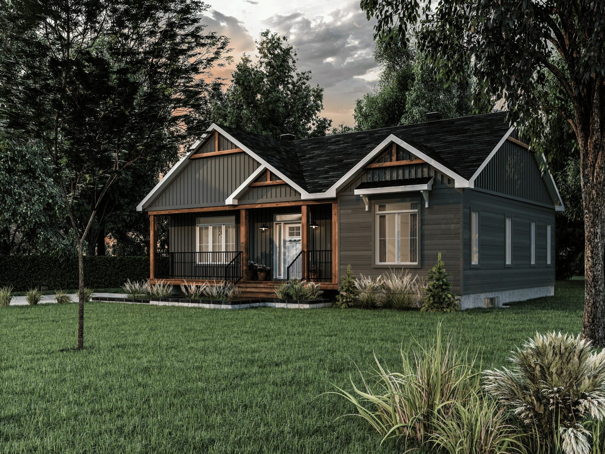 Quatre-Temps - Plain-pied Farmhouse | ProFab