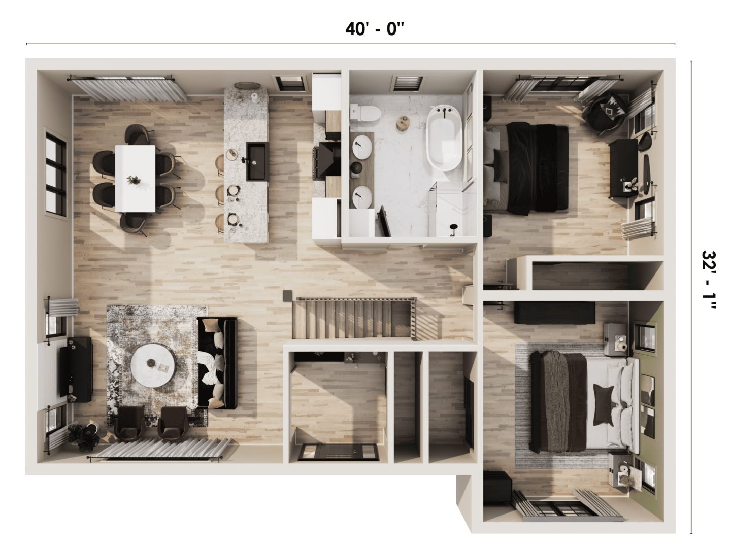 Quatre-Temps - Plain-pied Farmhouse | ProFab