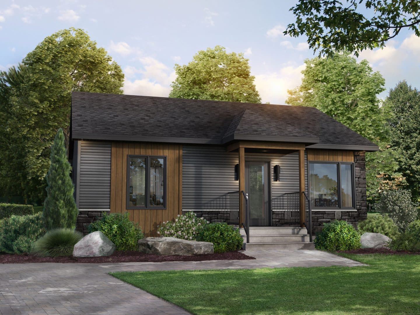 Découvrez nos maisons plain-pied préfabriquées | ProFab