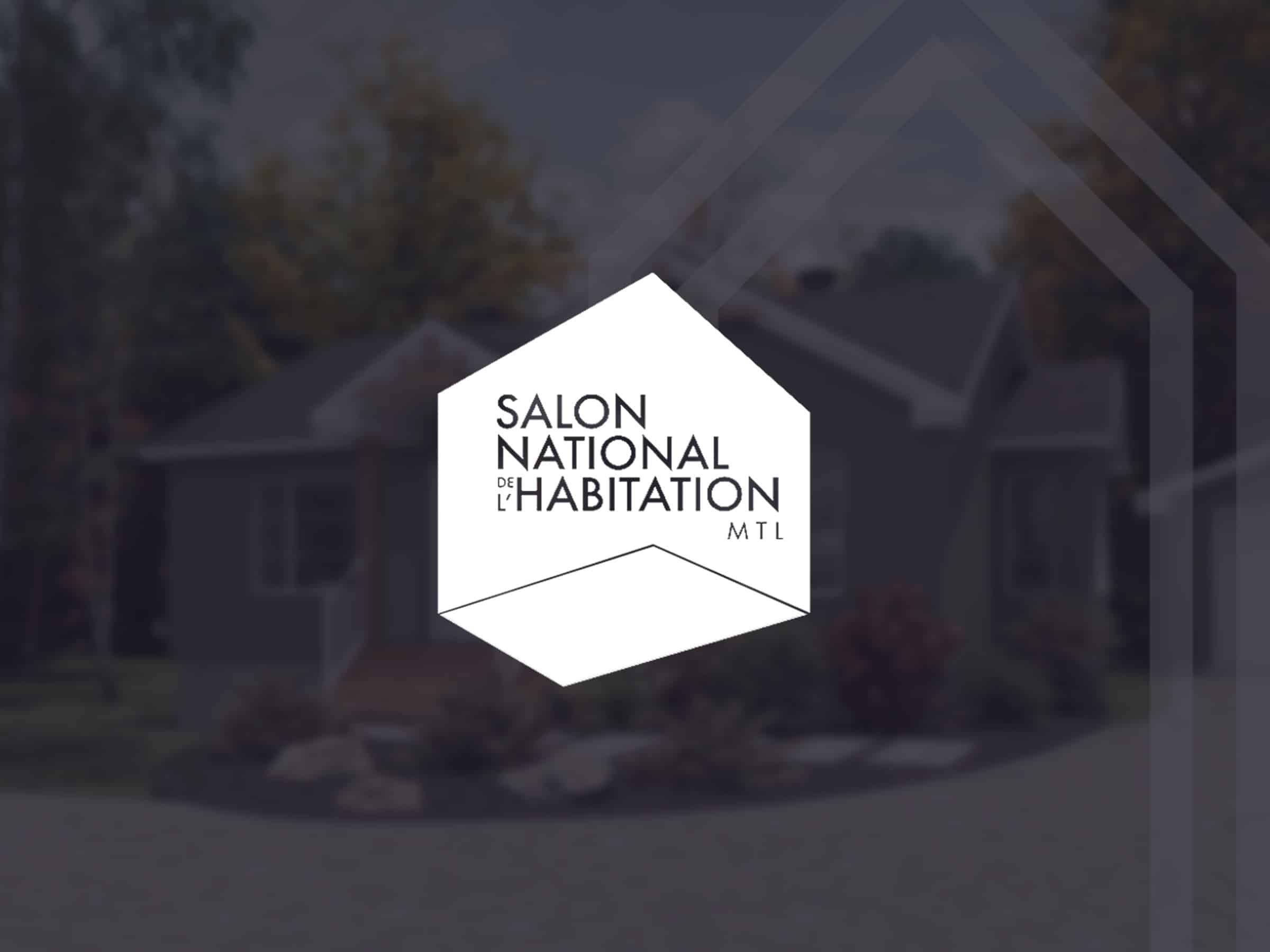 Logo de l'évenement du Salon national de l'Habitation 2024