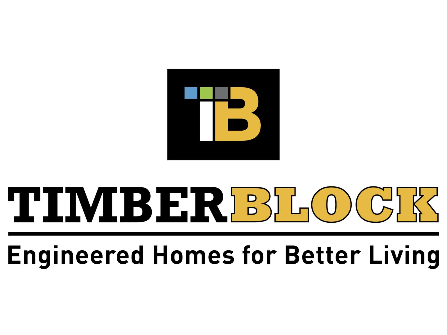 Timber block logo.