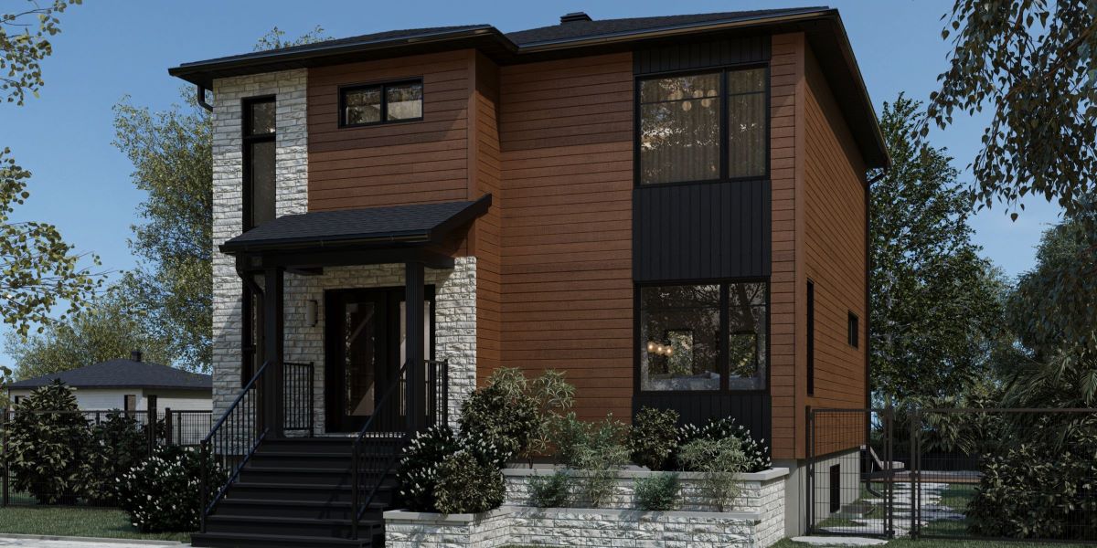 Arabica | Contemporary modern two-storey house | ProFab