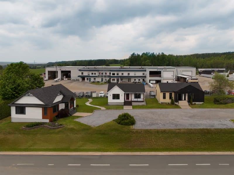 Vue aérienne de l'usine ProFab