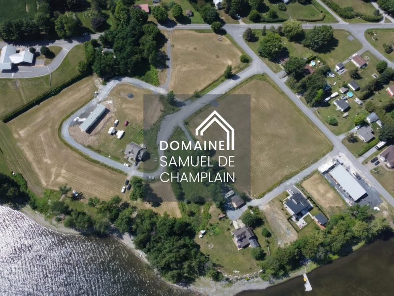 Terrain a vendre dans la bordure des États-Unis