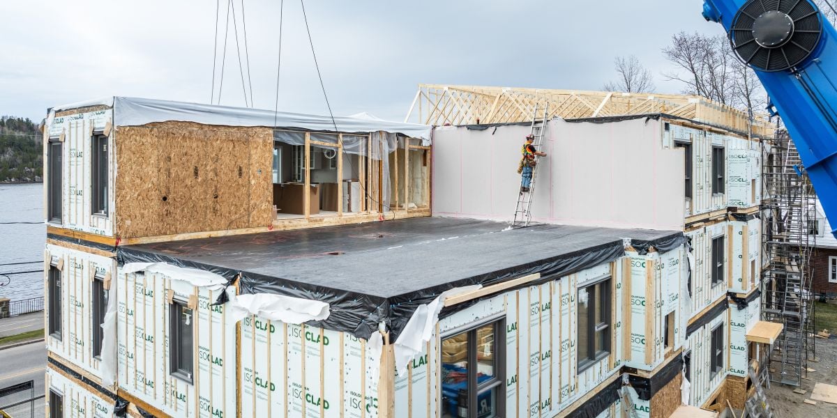 Chantier de Multilogement du mois de Mai 2025 à Chicoutimi